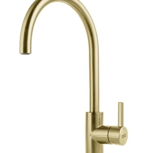 Rubinetto Cucina Bocca Girevole Eos Neo Girevole Oro Franke 115.0681.243