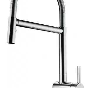 Rubinetto Cucina Estraibile Active Semi Pro 2 Getti CHR Cromo Franke 115.0653.407