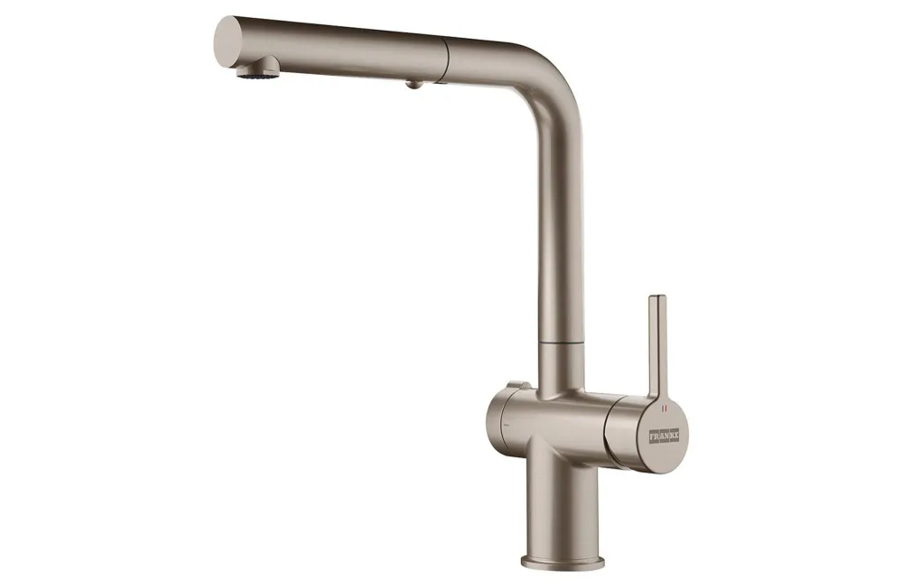 Rubinetto Estraibile Active Twist Inox Optical Franke 115.0653.505