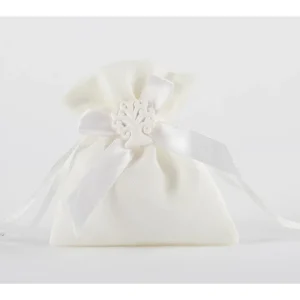 Sacchetto albero vita bianco 11x12 51332