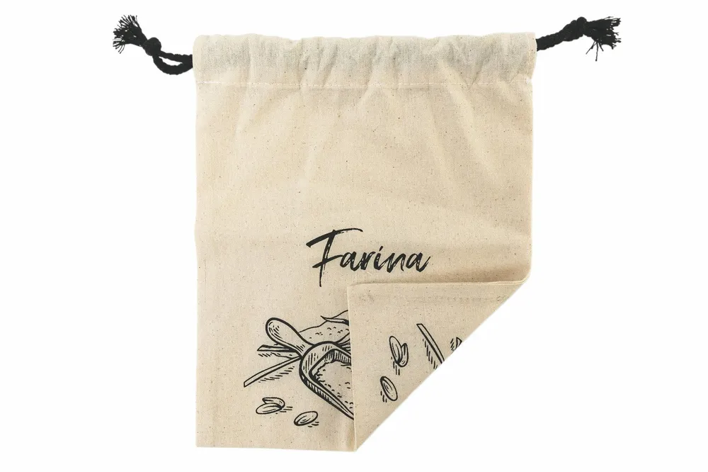 Sacchetto Farina Cotone 40x30 cm VdE Tivoli 1996