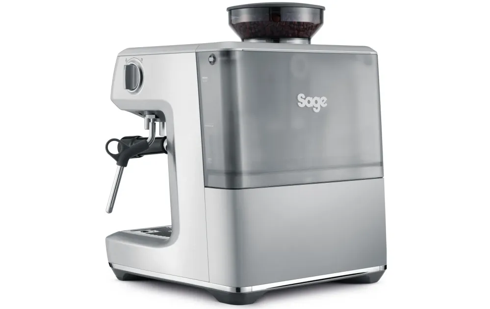 Sage Software Macchina per espresso Sage Barista Impress (portafiltro) – 9 bar, 2 l, ugello per schiuma di latte, acciaio...