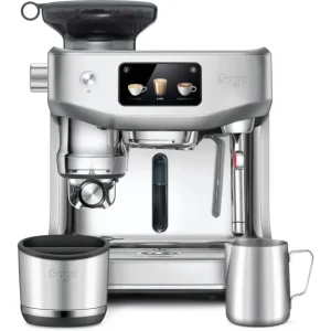 Sage Software Macchina per espresso Sage Oracle Jet SS (portafiltro) – 9 bar, 2,3 l, ugello per schiuma di latte, argento