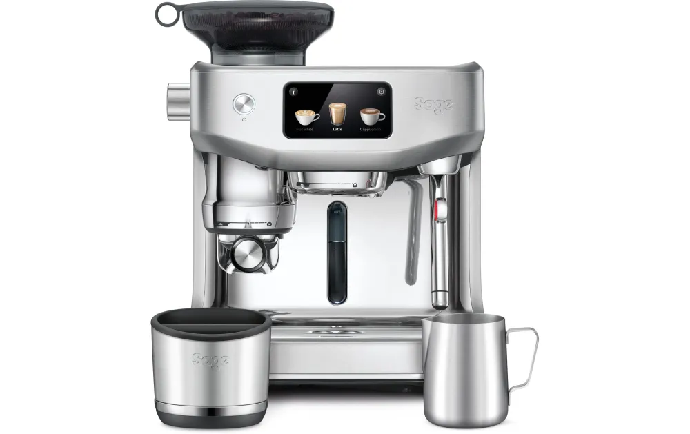 Sage Software Macchina per espresso Sage Oracle Jet SS (portafiltro) – 9 bar, 2,3 l, ugello per schiuma di latte, argento
