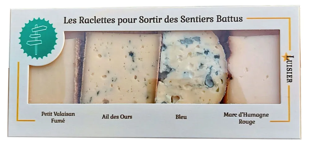 Scatola per raclette per uscire dai sentieri battuti