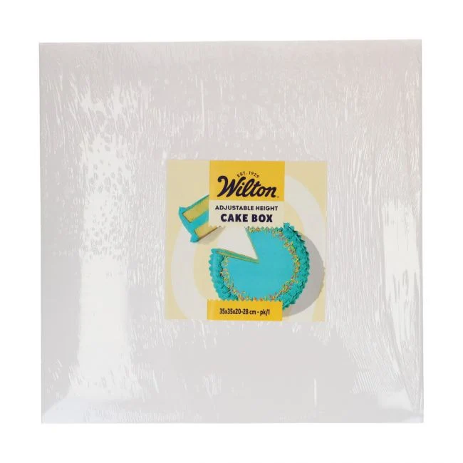 Scatola per Torta Regolabile 35x35 x 20-28cm