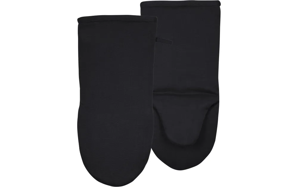 Södahl Guanto da Forno 16 × 35 cm, Cotone, Nero