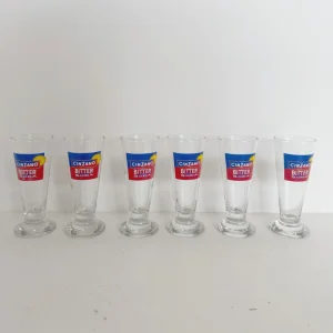 Sei bicchieri Cinzano