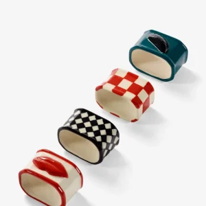 Anelli per tovaglioli Les Objets 4 set Serax