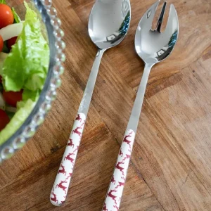 Servire Posate Con Design Di Cervi