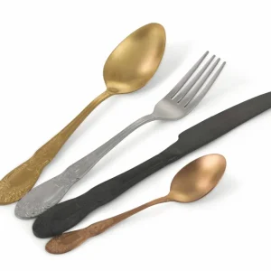 Servizio Set di Posate 24 Pezzi Acciaio Satinato Assortito Villa d'Este Home Tivoli Wonderland