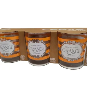 SET 3 BICCHIERI LINDA 220 ml - ORANGE