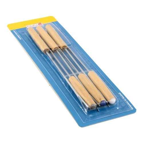 Set forchette fonduta Kaufgut 070366 Legno naturale