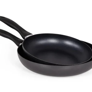Set 2 padelle antiaderenti alluminio pressato per induzione, gas, ceramica, Medua 24 cm e 28 cm - Casa Collection
