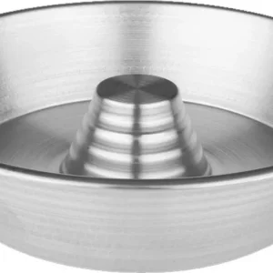 Set 2 Pezzi Stampo Ciambella Casatielli Ciambellone Ruoto Teglia Tortiera 20 Cm