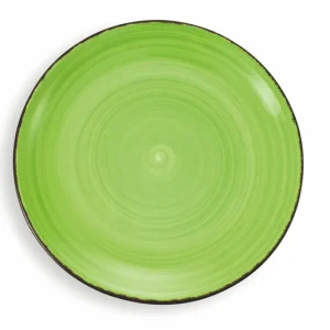 Set 6 Piatti Piani Ø44 cm Gres Villa d'Este Home Tivoli Verde Baita