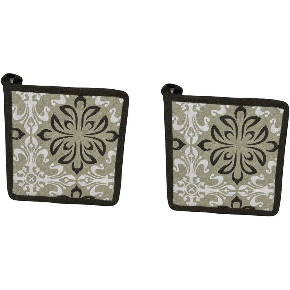 Set 2 presine da cucina cotone con imbottitura guanto cucina isolante presina da forno