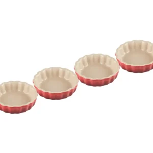 Set 4 Tortiere Mono Porzione Tradition