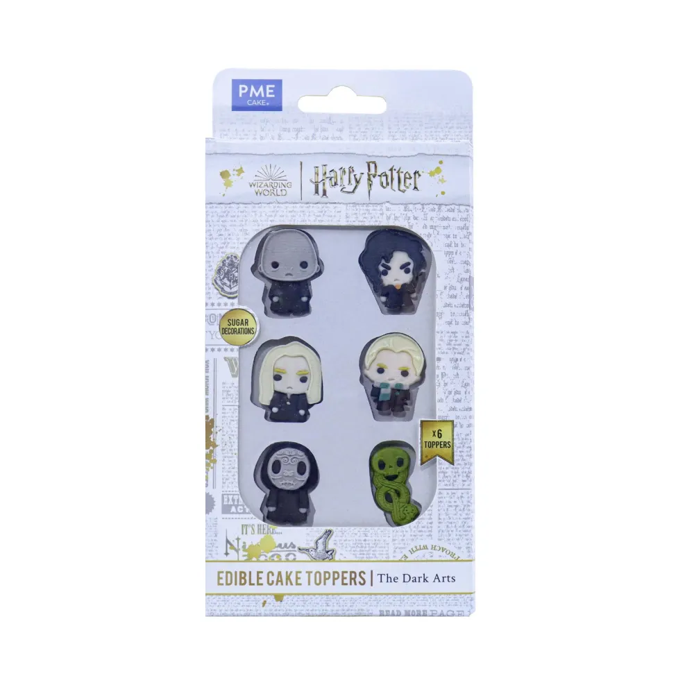 Set/6 Decorazioni Commestibili Arti Oscure