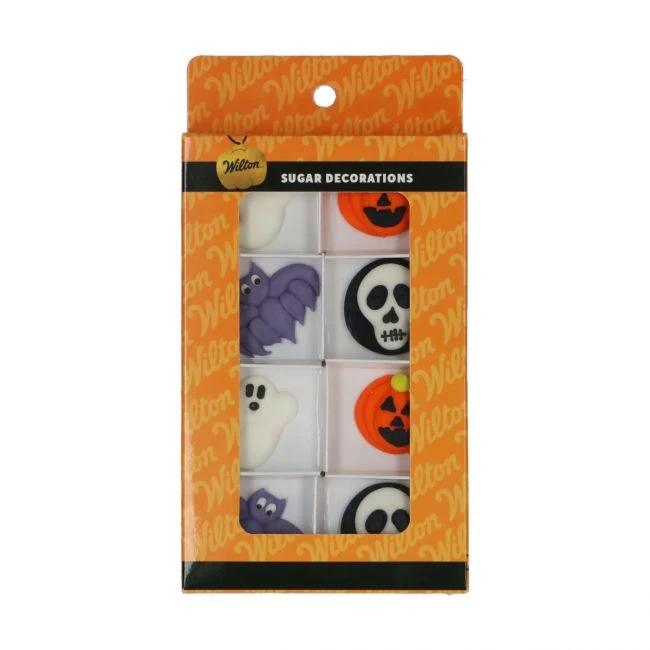 Set/8 Decorazioni Commestibili Classiche per Halloween