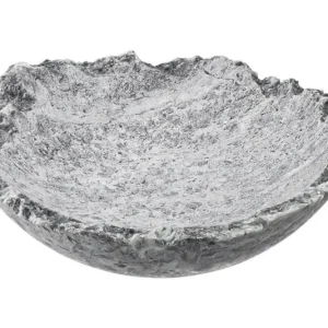 Shell Hukka con sfera di pietra del bordo rotto Ø 7,7 cm
