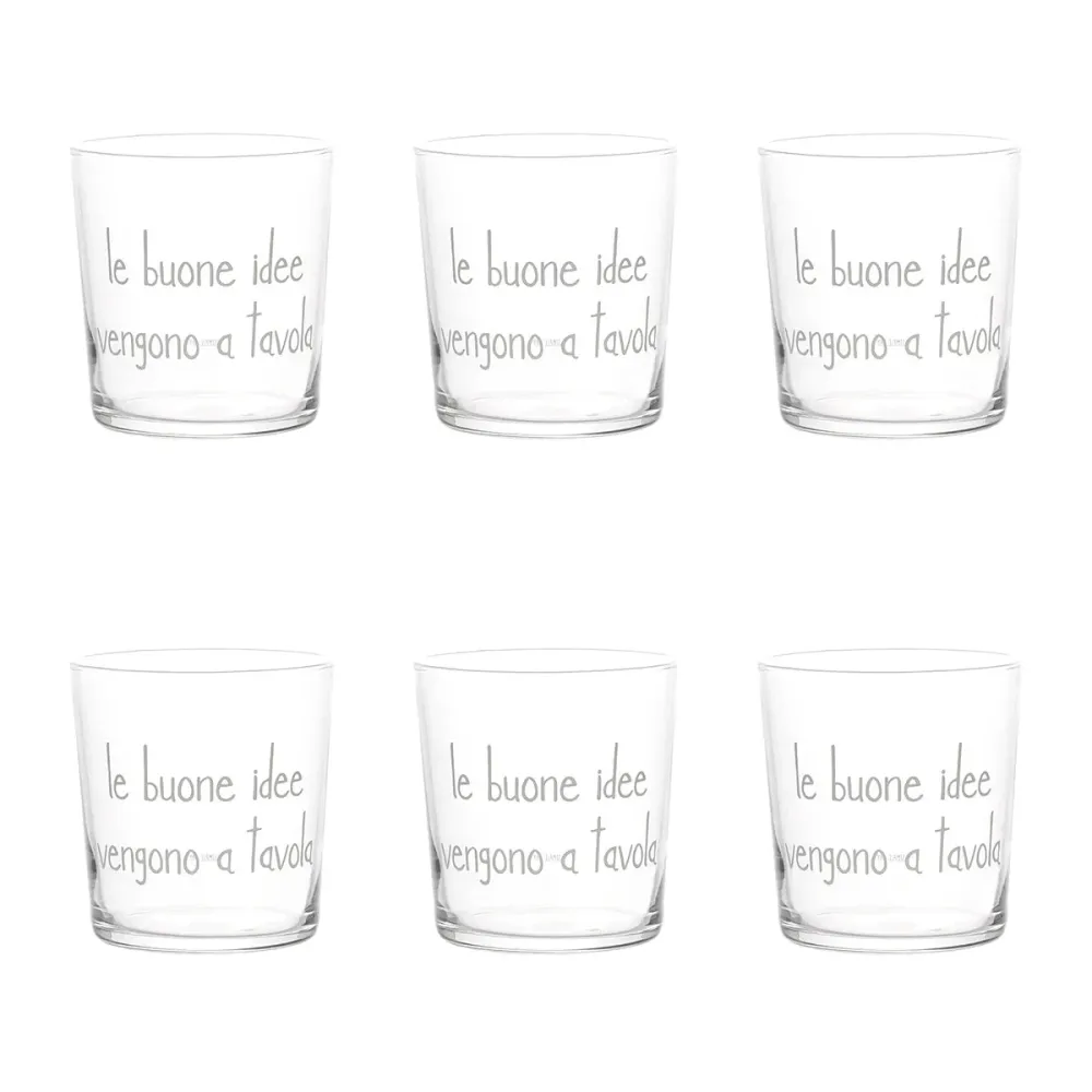 Simple Day - Set 6 Bicchieri le buone idee | Rohome