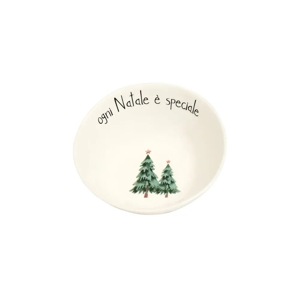 Simple Day Set 2 Coppette Ogni Natale è Speciale D12,6 cm Gres