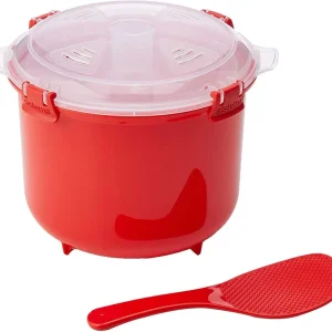 Sistema Cuociriso, Colore Rosso 2.6 L,