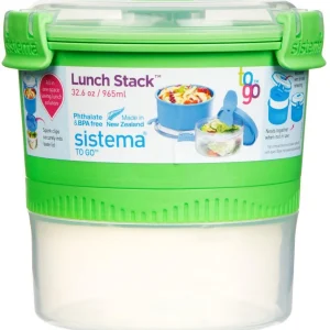 Sistema® P/Pranzo Pp ToGo 2P Stack 0,9 L