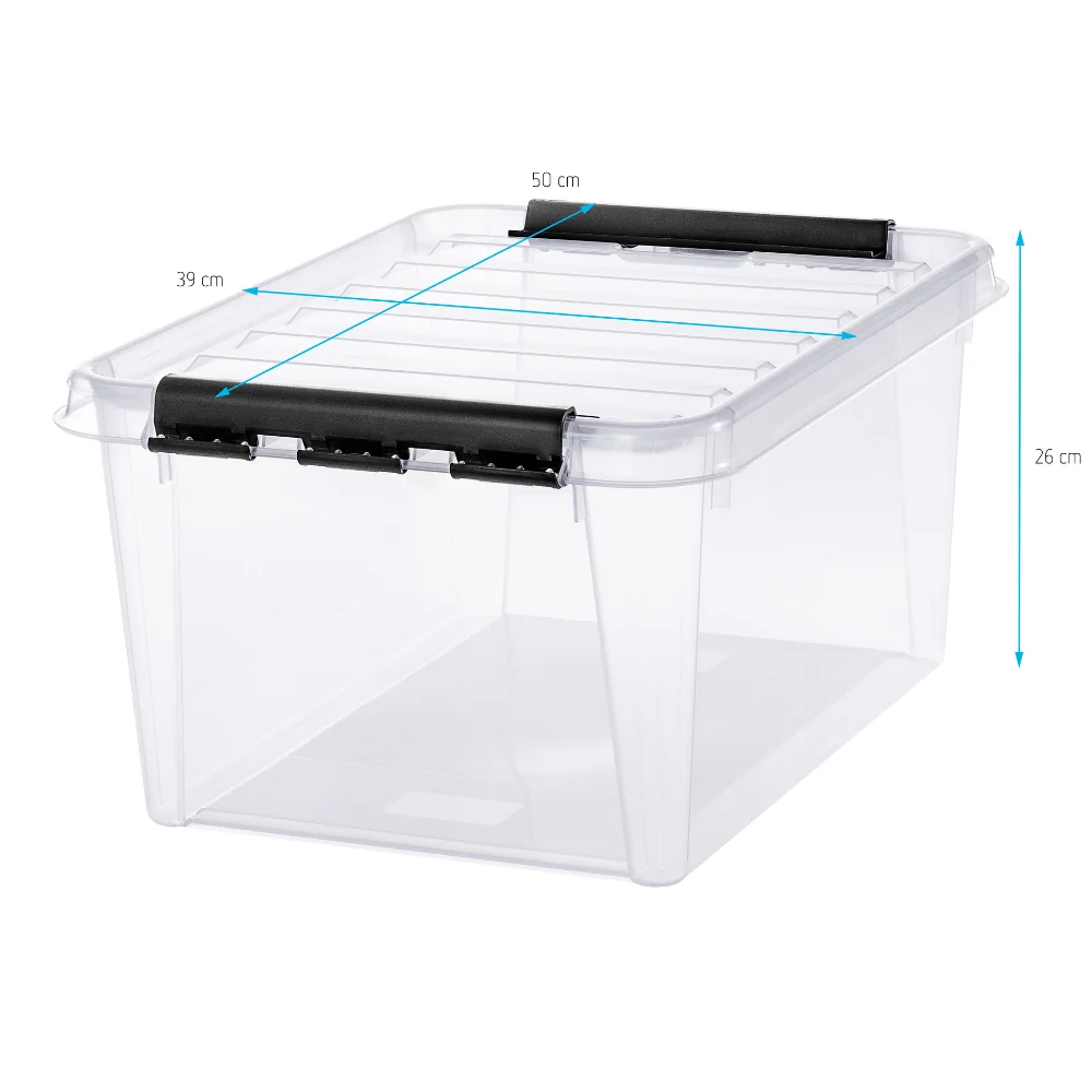 SmartStore Box CLEAR - 50x39x26cm (32L)