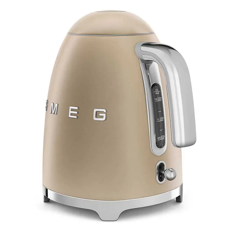 Smeg Bollitore Champagne Opaco 1,7 Lt Anni 50 KLF03CHMEU