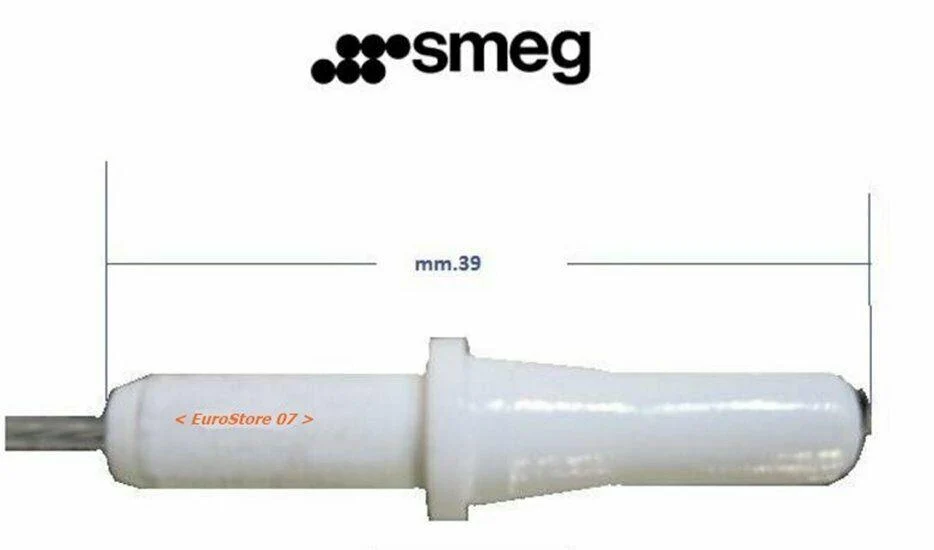 SMEG CANDELETTA ORIGINALE ACCENSIONE ELETTRONICA PIEZO CUCINA 810930071* 48.6
