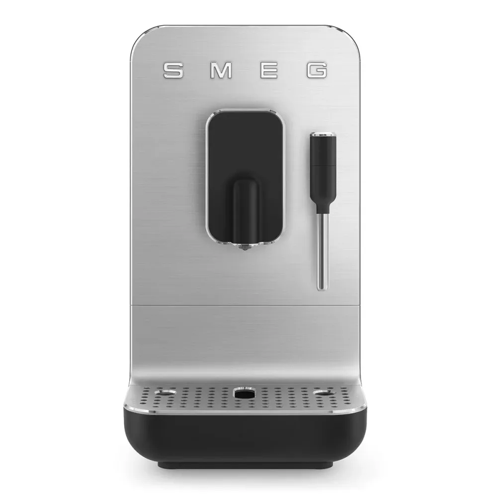 SMEG Macchina da caffè automatica con funzione vapore BCC12BLMEU Nera