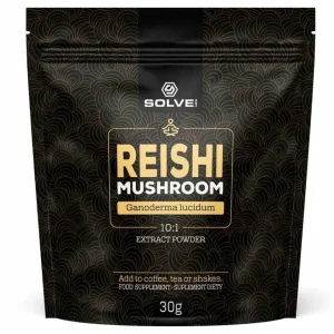 SolveLabs Reishi (Ganoderma Lucidum) 10:1 30g polvere