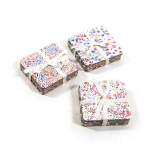 Sottobicchieri mdf set da 6 10x10cm fantasie assortite