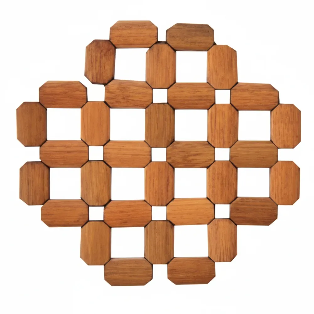 Sottopentola Bambu'- - Cm.15X15 - 12 Pezzi Xtra