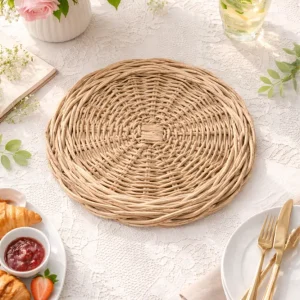 Sottopiatto vimini 33 cm Nuvole di stoffa