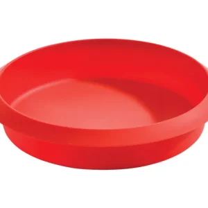 Stampo da forno LÉKUÉ rotondo silicone ø 24 cm rosso