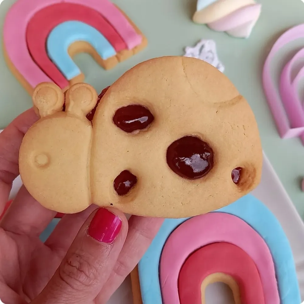 Stampo per biscotti forma di Coccinella di primavera