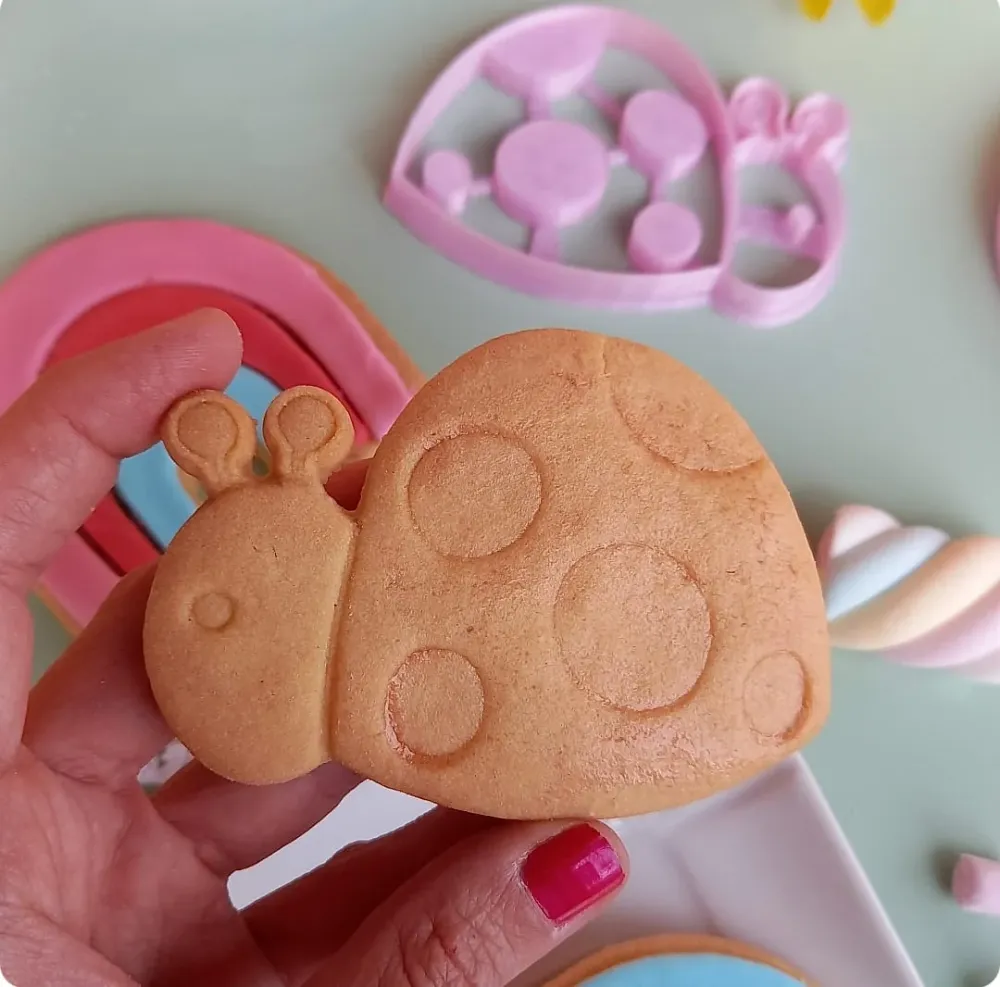 Stampo per biscotti forma di Coccinella di primavera