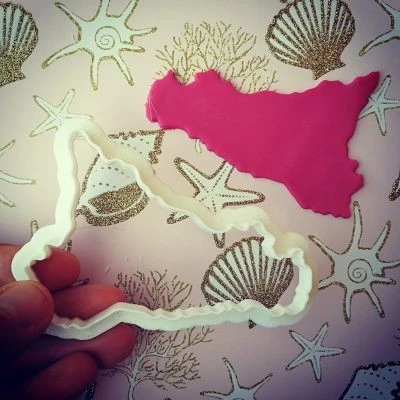 Stampo per biscotti forma di Sicilia