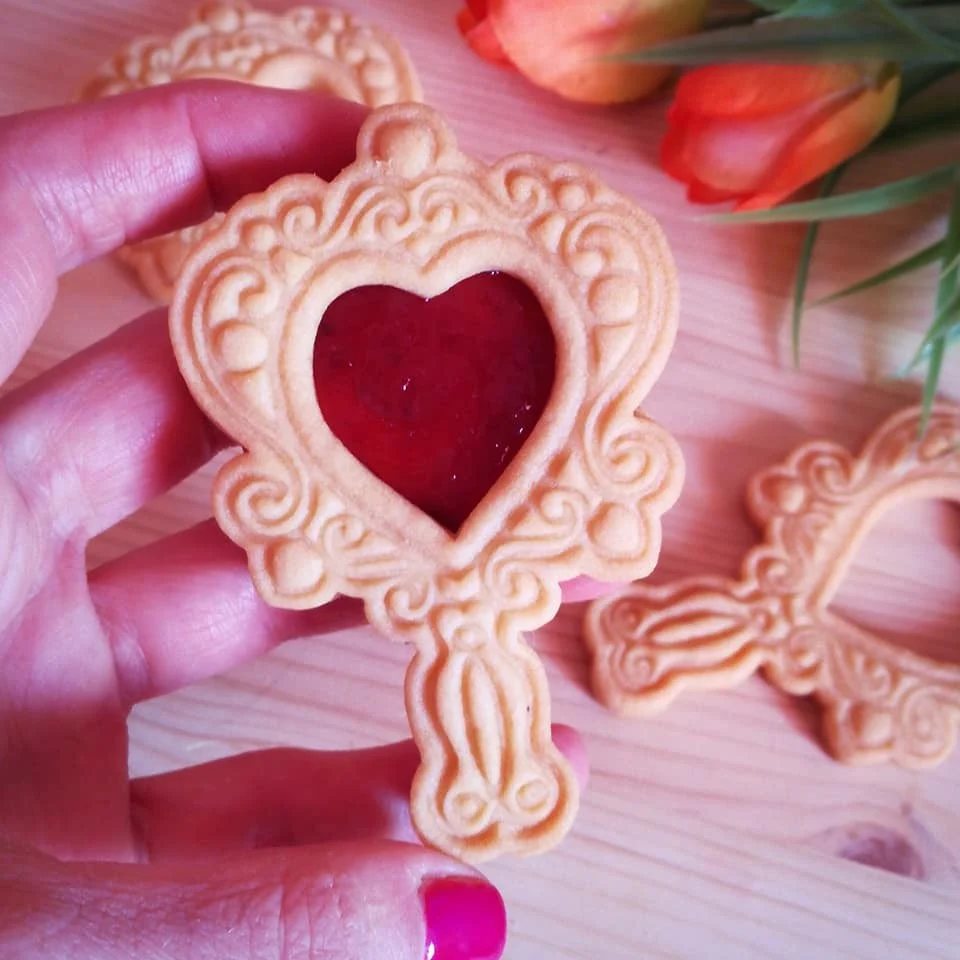 Stampo per biscotti forma di Specchio marmellta (3 pz)