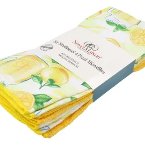 Strofinacci microfibra set da 4 strofinacci
