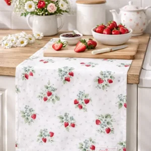 Strofinaccio Berry White 50x70 cm GreenGate