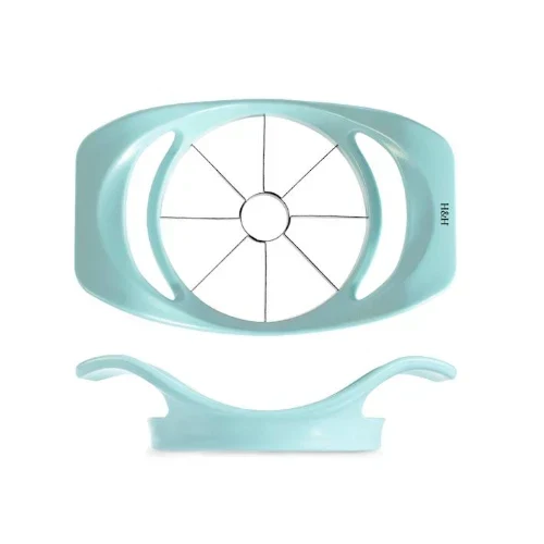 Tagliamele spicchi polipropilene e lama acciaio inox colore azzurro.H&H