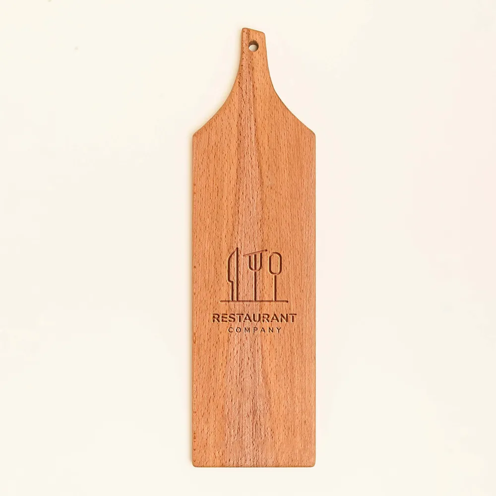 Taglieri e Vassoi da Servizio Legno di Faggio - Personalizzati con Logo per Ristoranti e Bar