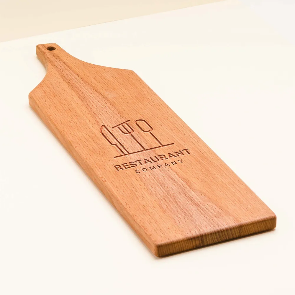 Taglieri e Vassoi da Servizio Legno di Faggio - Personalizzati con Logo per Ristoranti e Bar