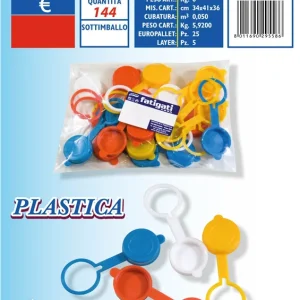 TAPPI PLASTICA 20PZ