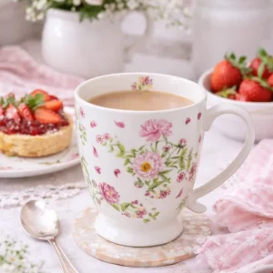 Tazza 430 ml Peonia Isabelle Rose