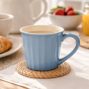 Tazza ceramica bassa Mynte Blue Bell Ib laursen